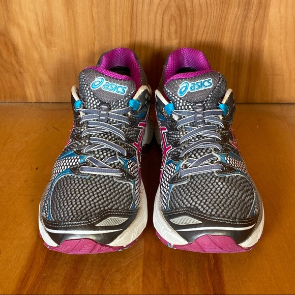 Asics Landreth 7 Running Shoes Grey TSS1014 - Picture 2 of 9